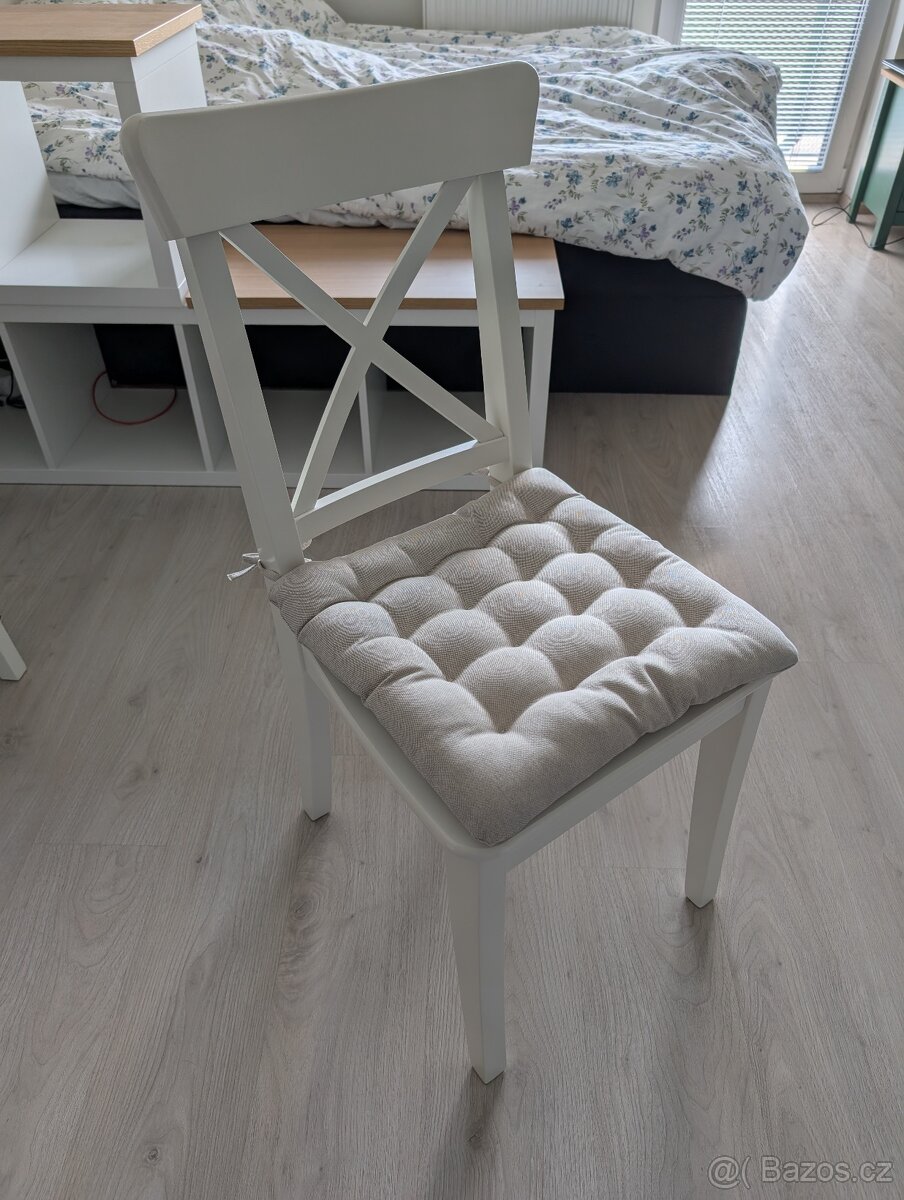 2x jídelní židle Ikea INGOLF bílá