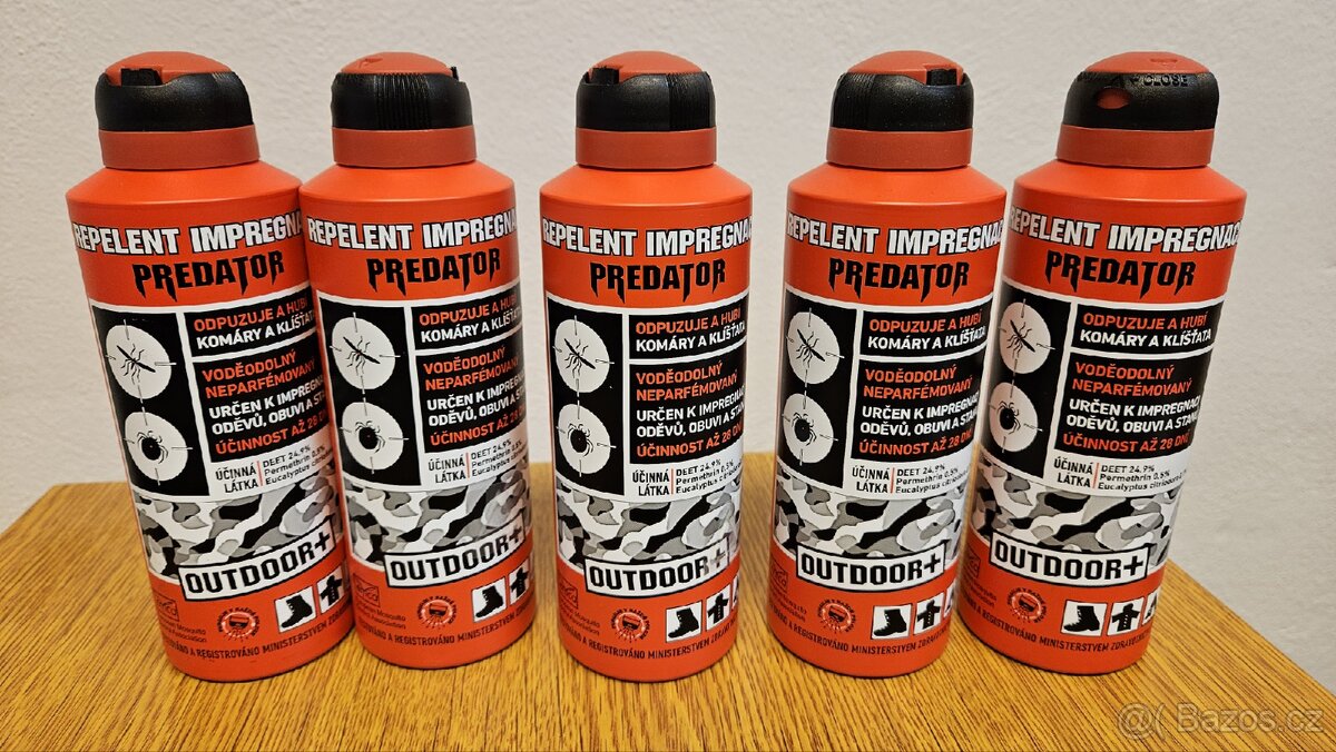 Repelent predator outdoor+ 5 kusů