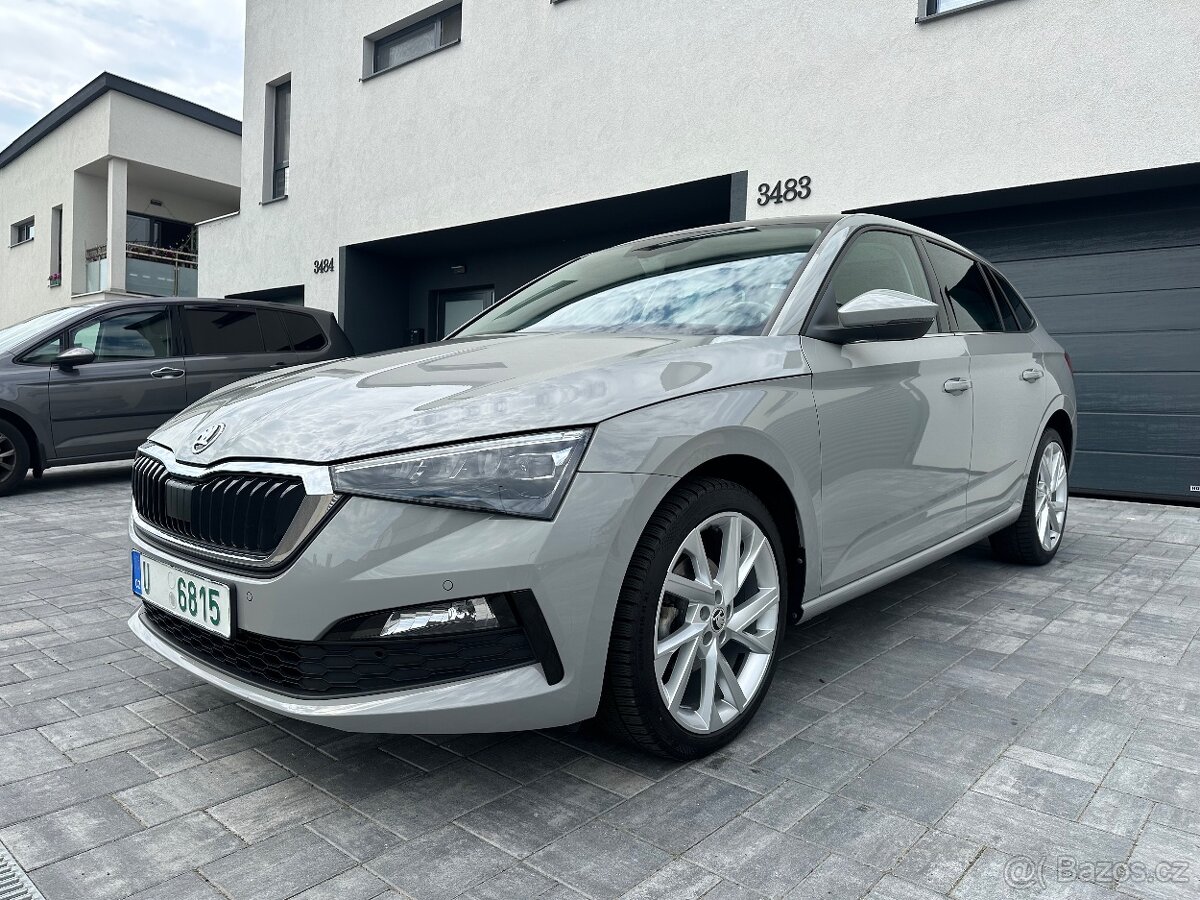 Škoda Scala 1.5TSI 110kw DSG PANORAMA VIRTUAL KŮŽE