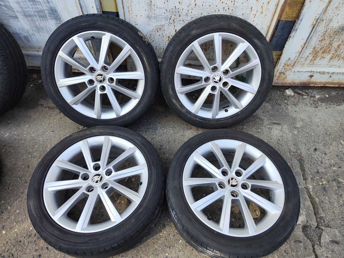 17"letní alu sada Teron 5x112 origo Škoda Octavia 3 Golf 7