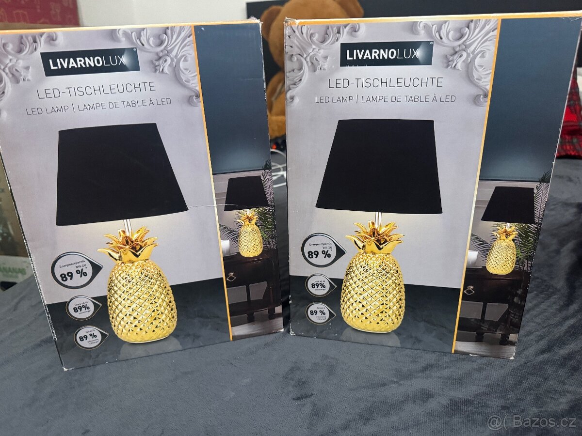 Ananasové lampičky