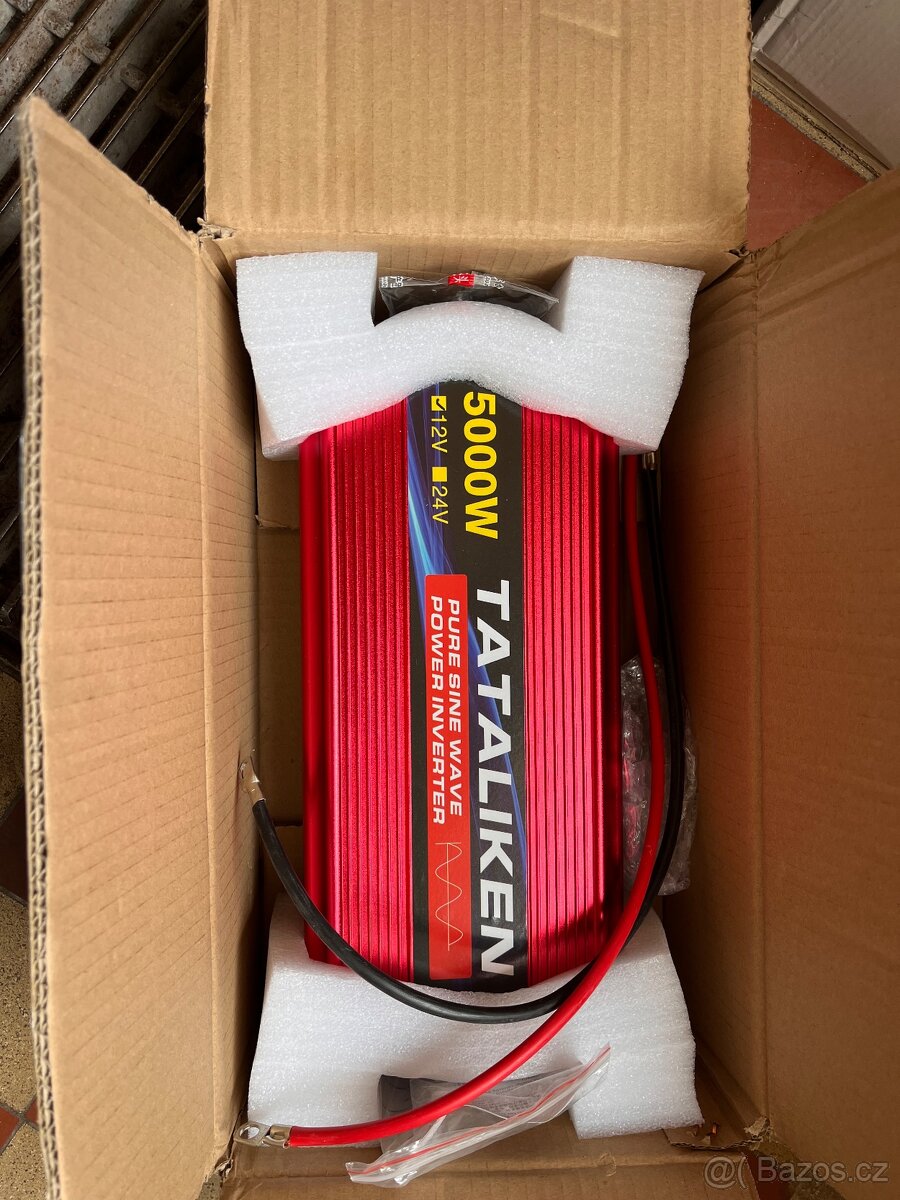Měnič napětí 5000 w