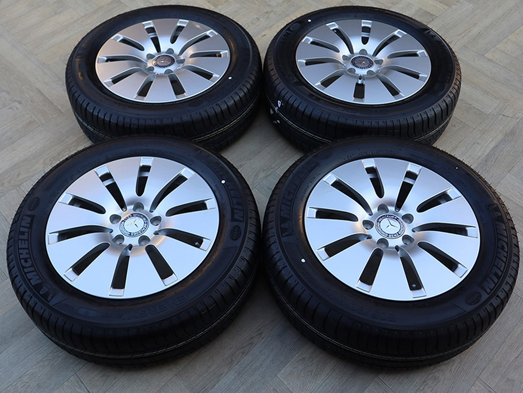 16" 5x112 ALU KOLA MERCEDES C-CLASS LETNÍ – NOVÉ