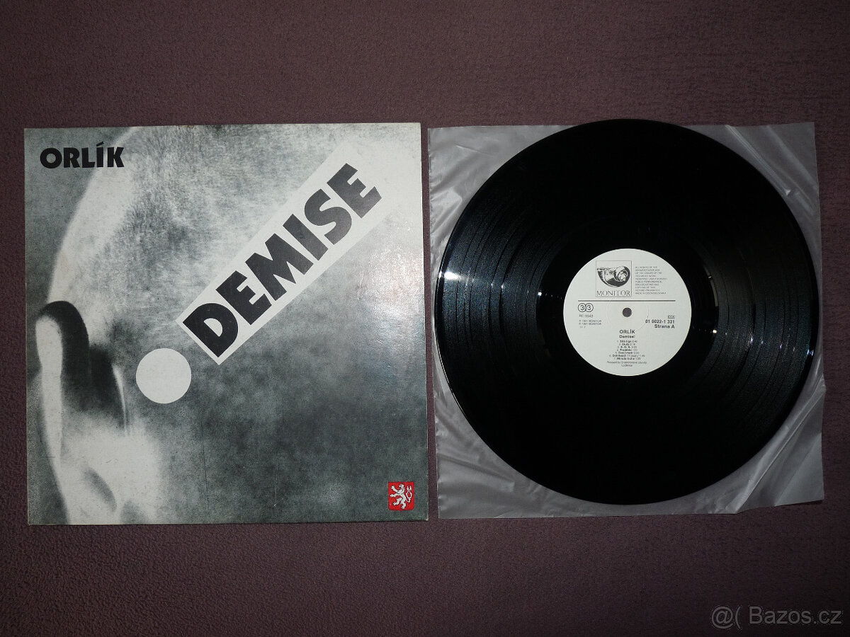 prodám LP ORLÍK-Demise 1991 Monitor records TOP RARITA