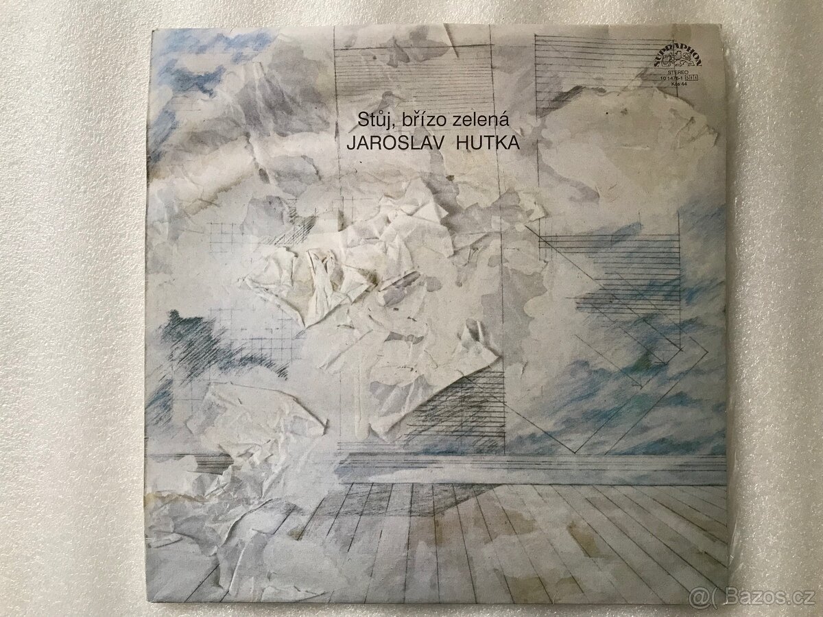 LP Jaroslav Hutka - Stůj Břízo Zelená