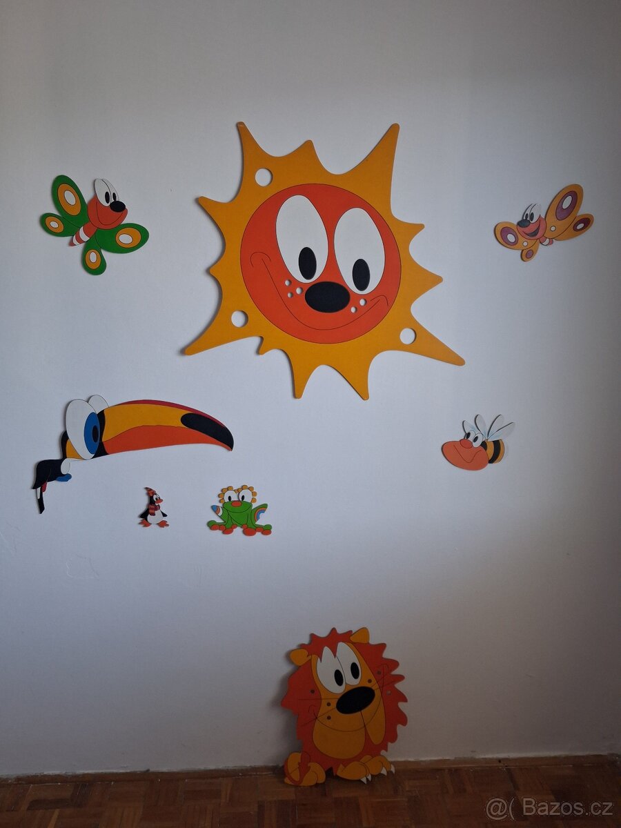 Dětská dekorace na zeď.