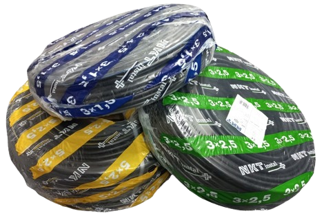 Kabely cyky 3x1,5 3x2,5. 5x1,5. 5x2,5
