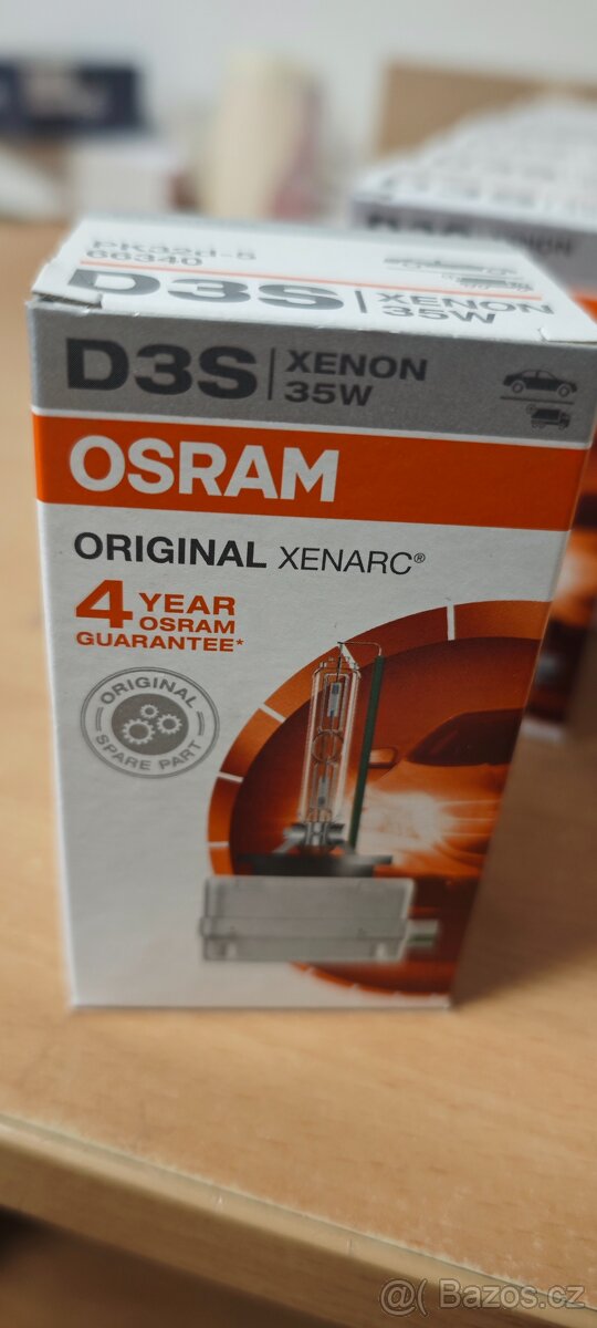 Xenonová výbojka OSRAM D3S 66340HBI