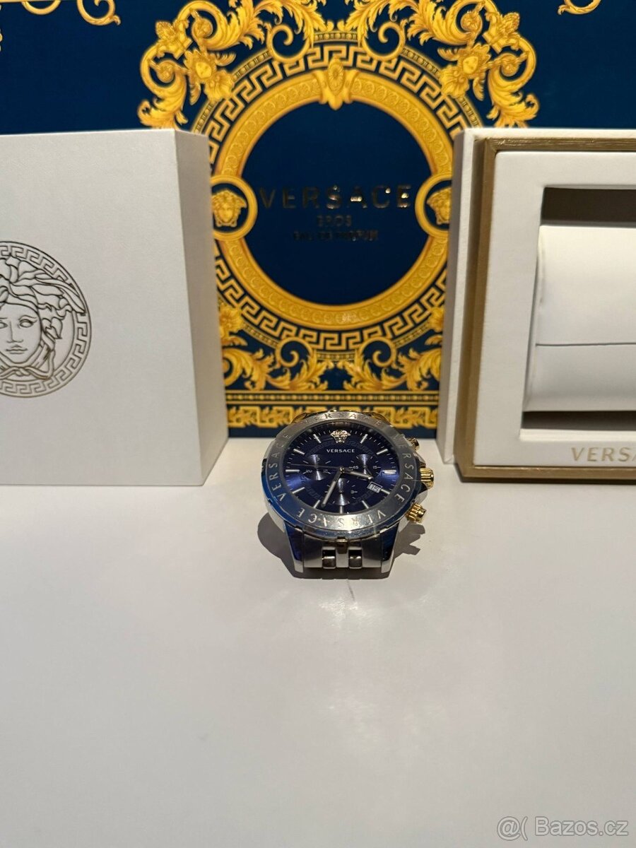 Luxusní pánské hodinky Versace VEBK00418 – skvělý stav