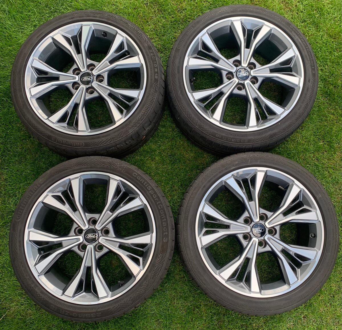 Alu kola Ford, 5x108, R18, letní, ET55