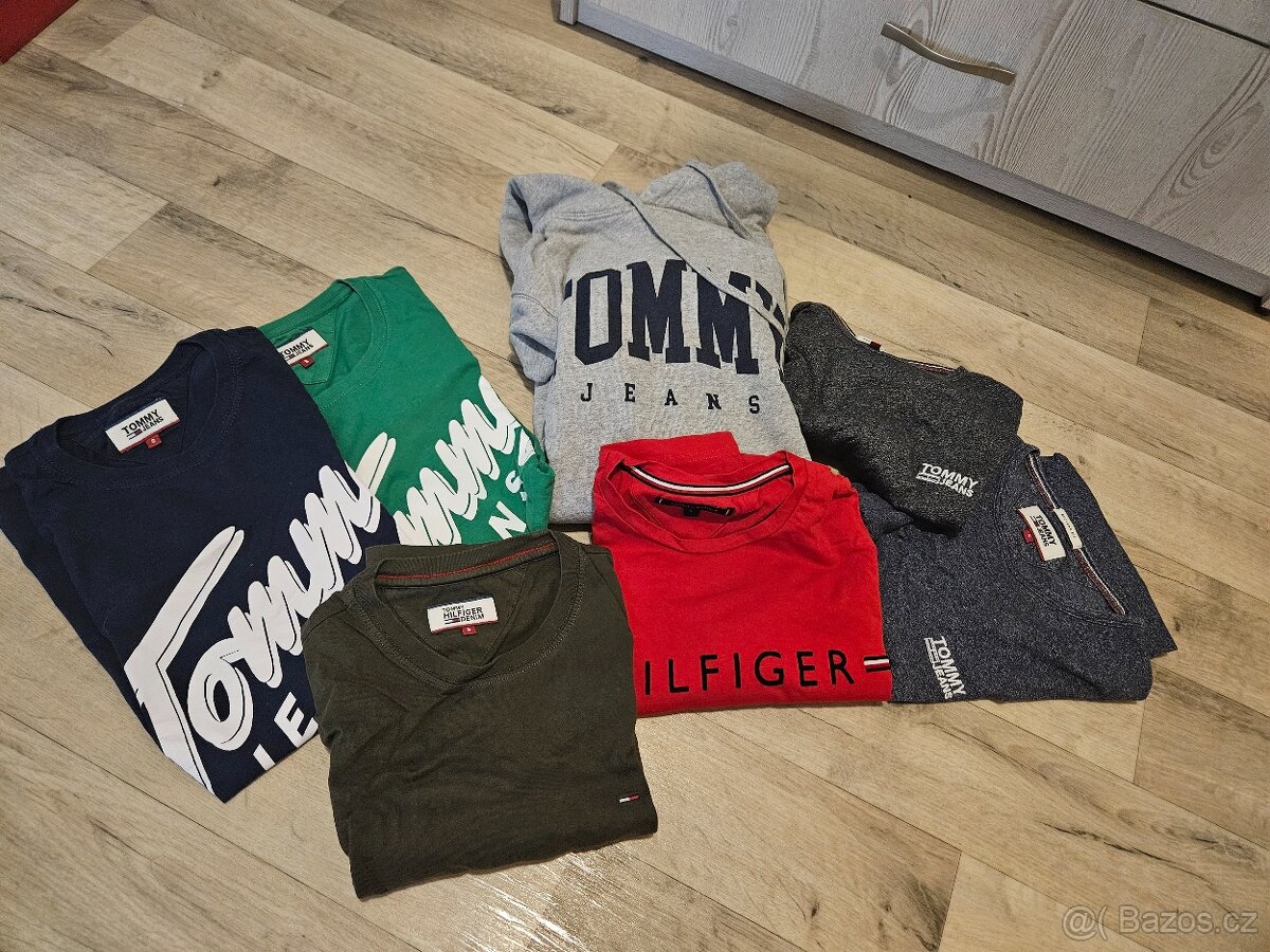 Trika Levis, UA, Tommy Jeans, Hilfiger, Reserved, Gant vel S