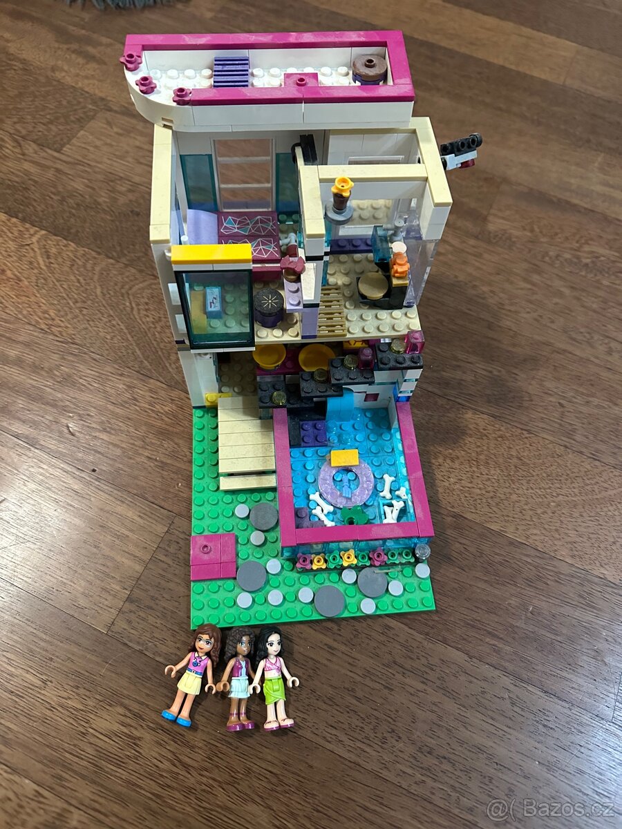 lego friends domeček