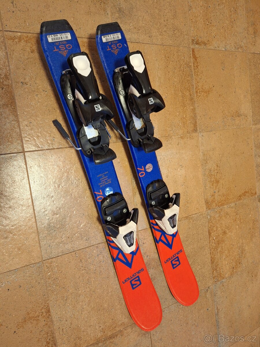 Zánovní lyže Salomon QST MAX JR - délka 70 cm