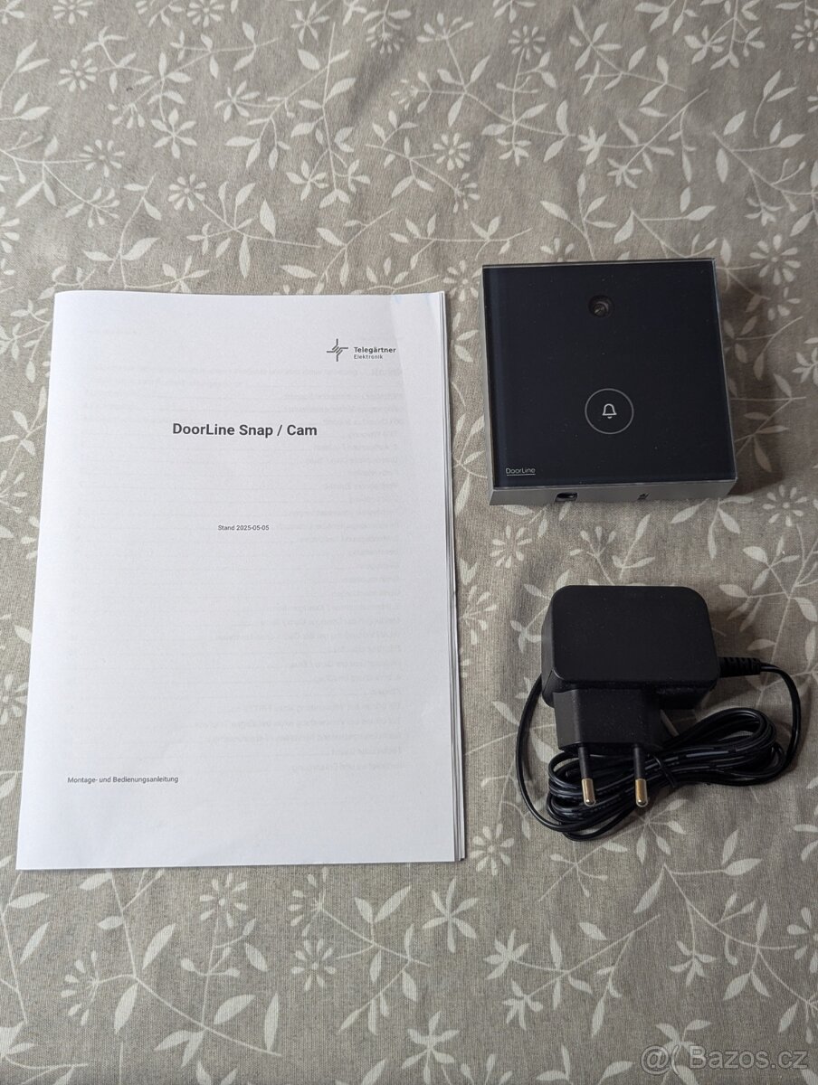 Doorline Snap – WLAN domovní video zvonek. Nové rozbalené