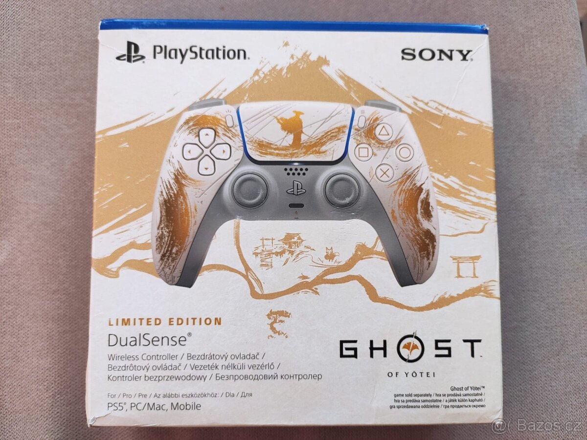 PS5 DualSense® Ghost of Yōtei™ GOLD LIMITED Edition NOVÝ-