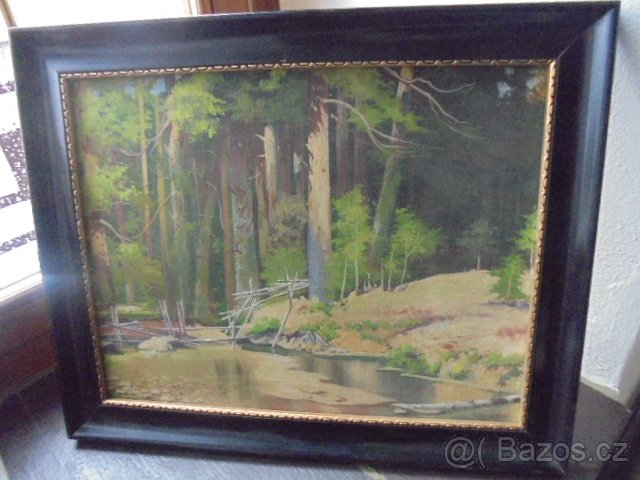 OBRAZ-OLEJ NA KARTONU-V.NOVOTNÝ