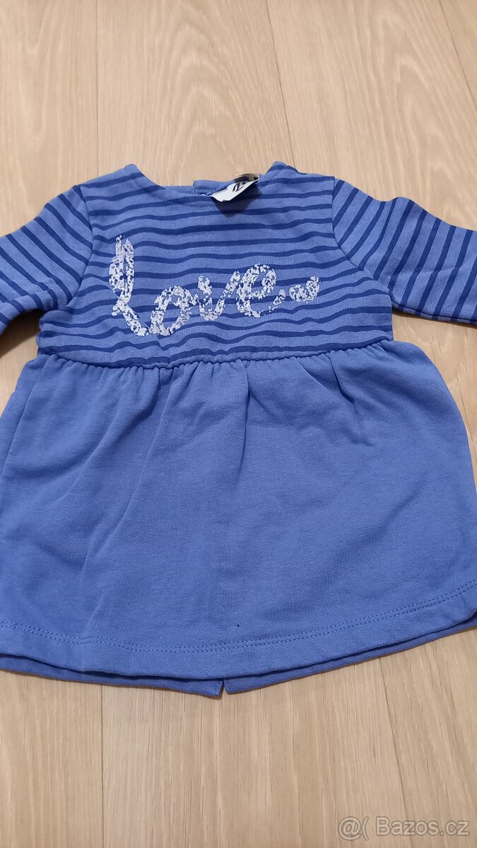 dětské mikinové šaty