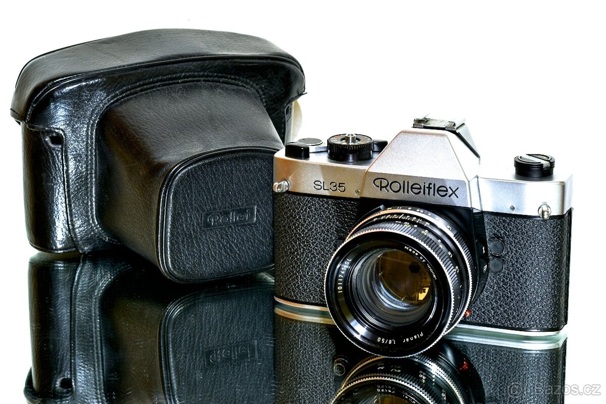 Rolleiflex SL35 + Rollei Planar 1,8/50mm