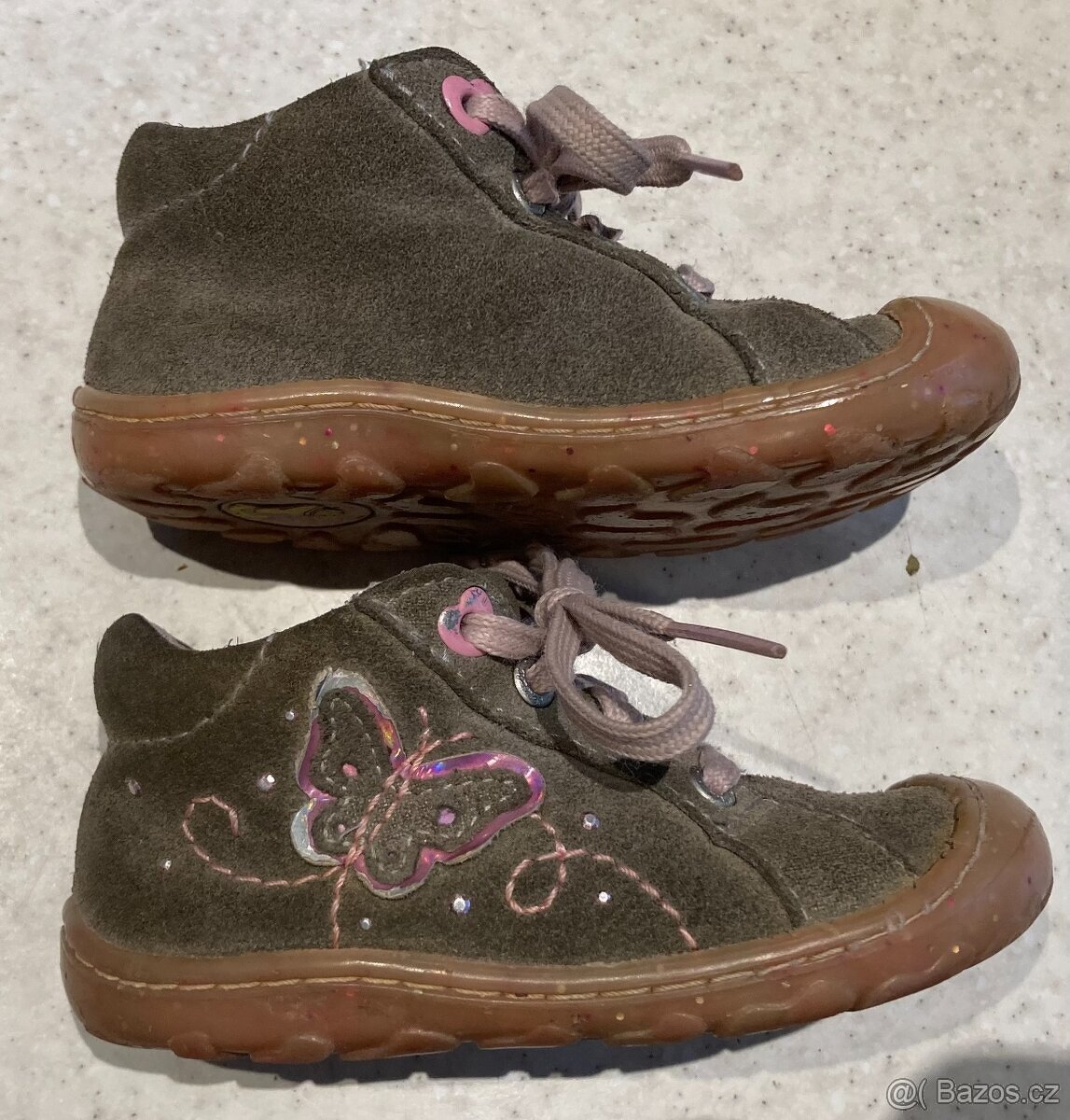 Celoroční barefoot boty Lurchi velikost 21