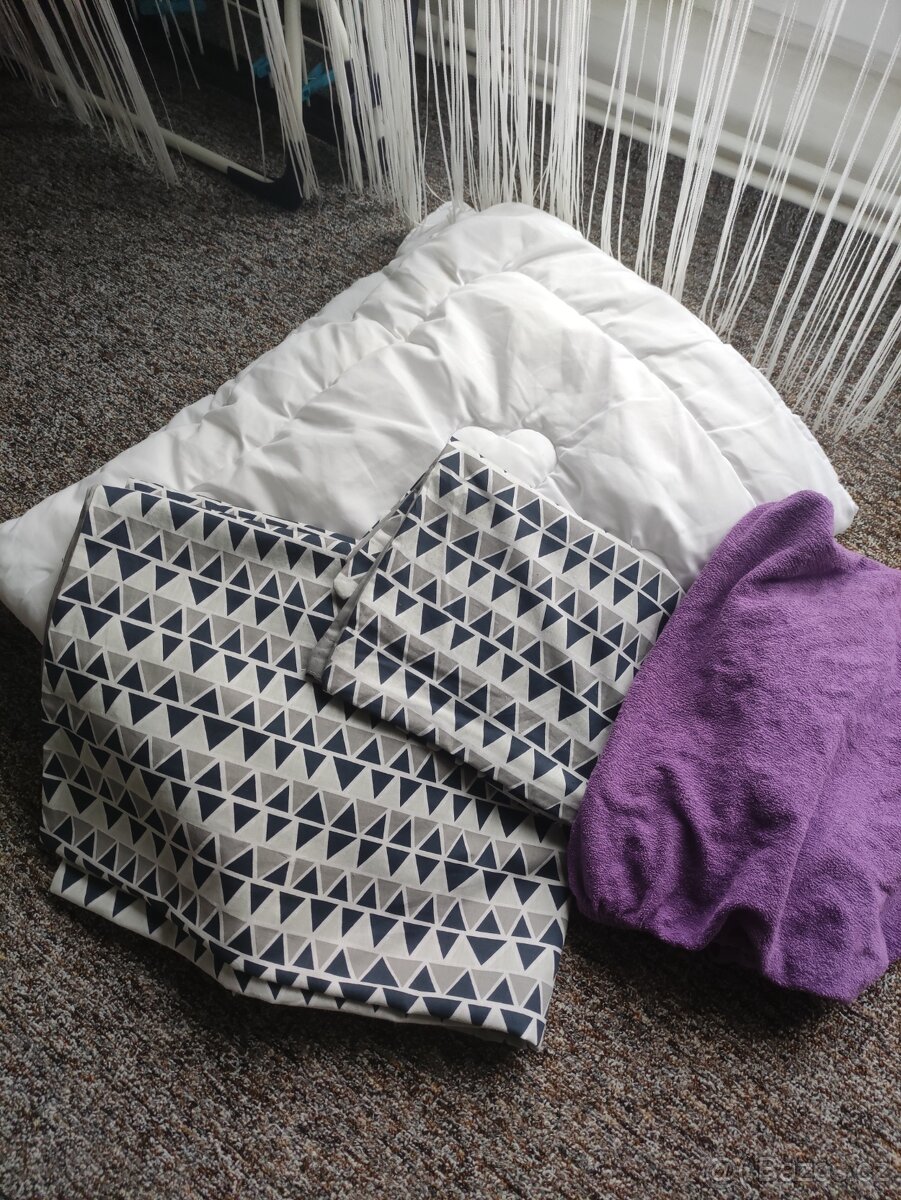 Sada povlečení a deka, prostěradlo