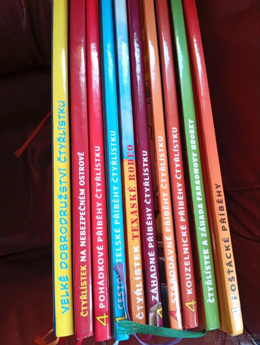 Prodám 10 knih Čtyřlístku