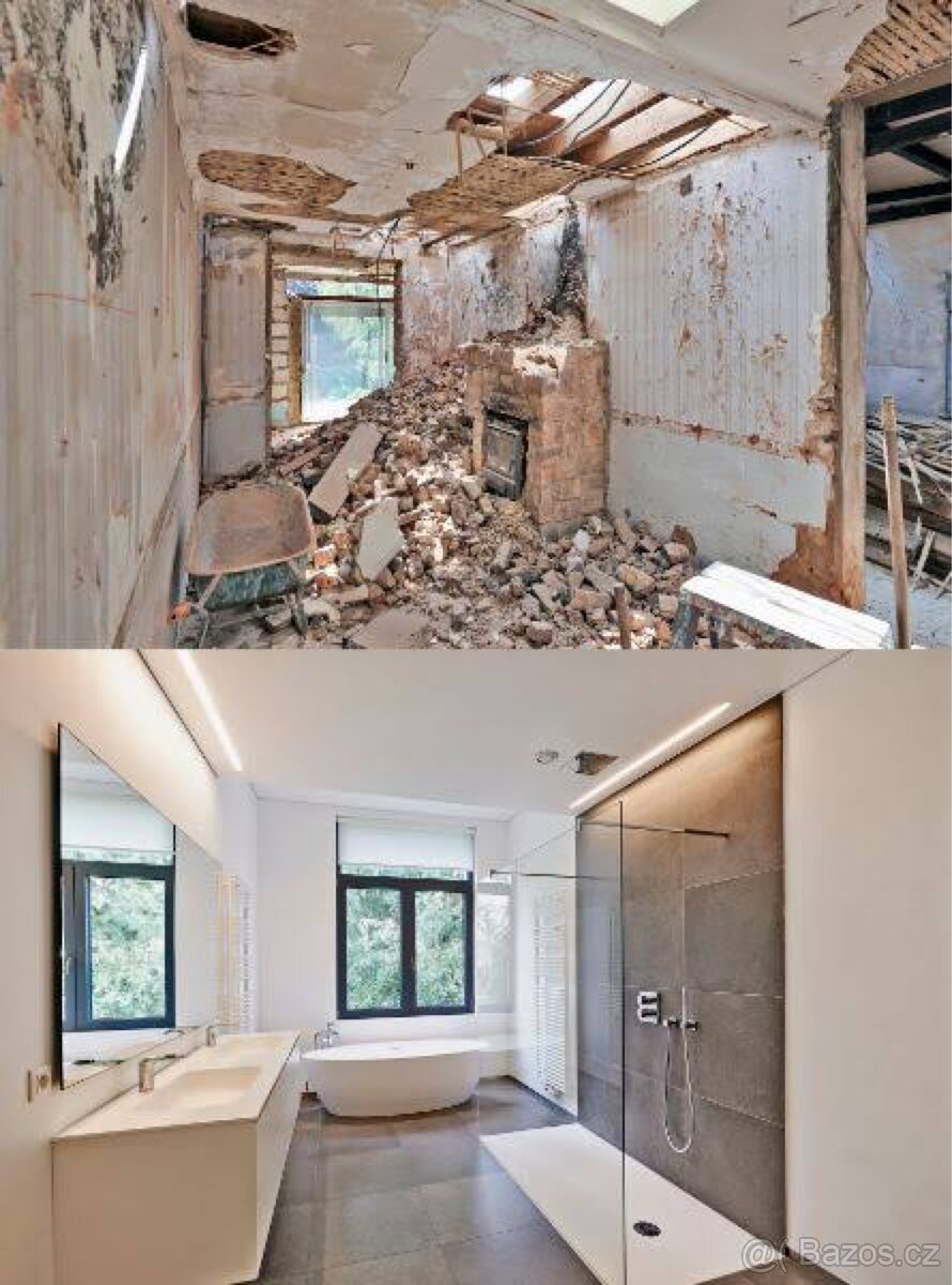 stavebne prace rekonstrukce