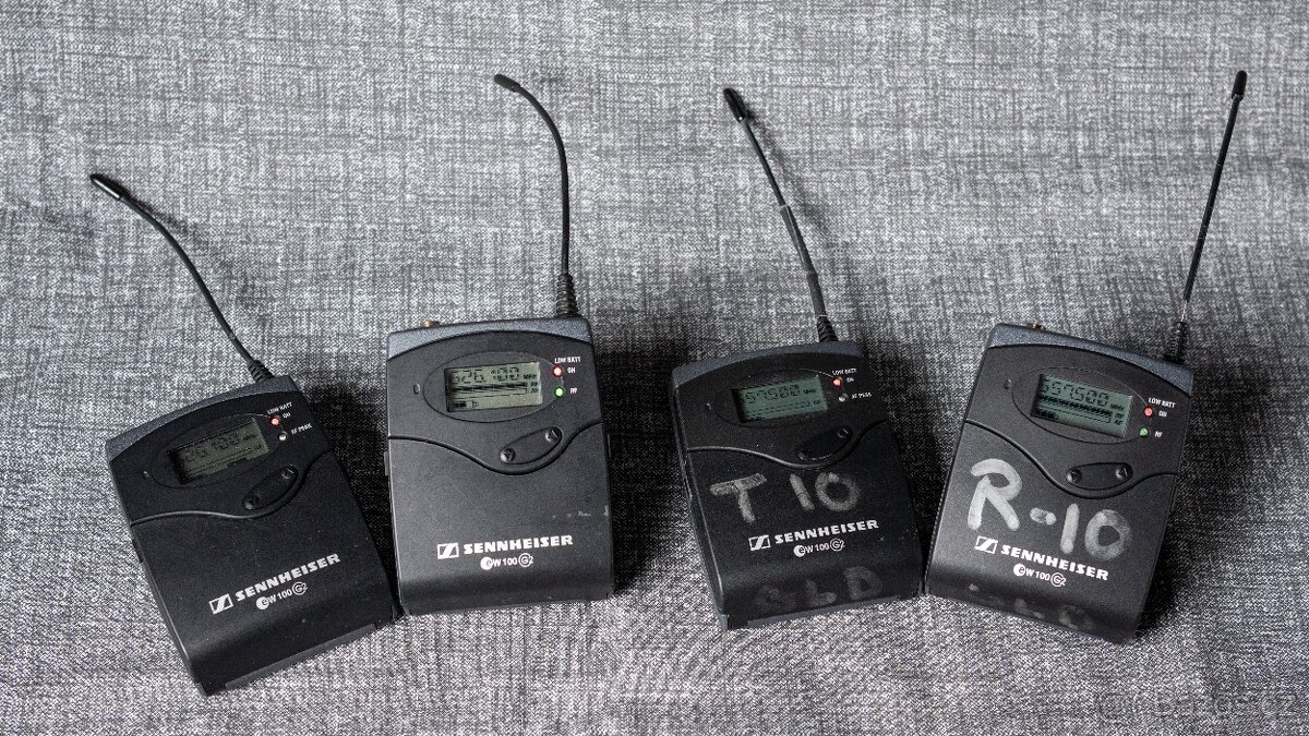 Sennheiser G2 - 2x set mikroportů