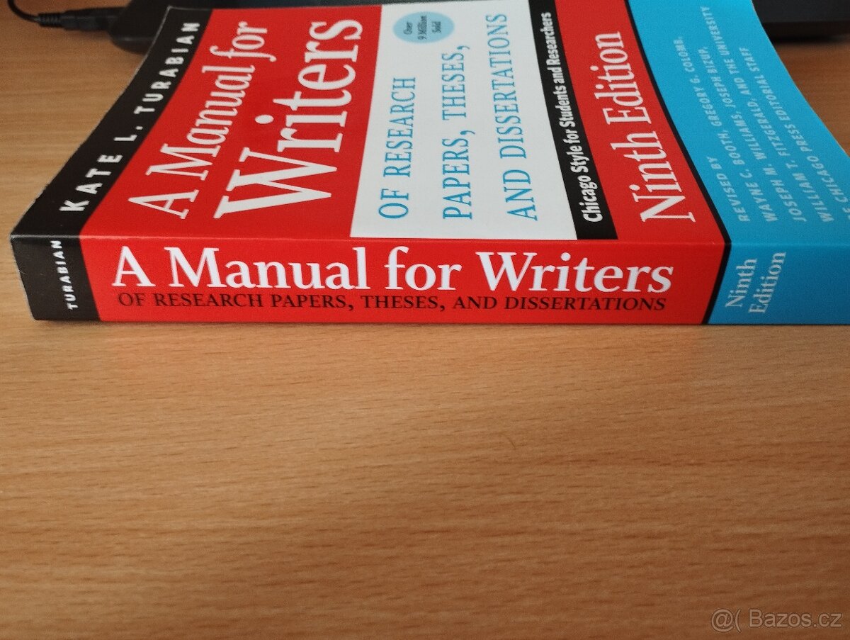 A Manual for Writers of Research Papers, Theses, and Dissert