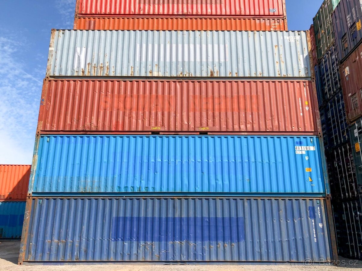 Lodní kontejner 40' HCCW Praha TOP BEZ DOPRAVY