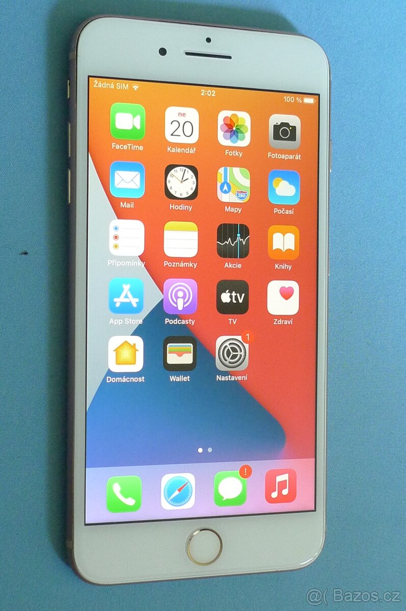 Apple iPhone 8 PLUS GOLD 64GB baterie 100%