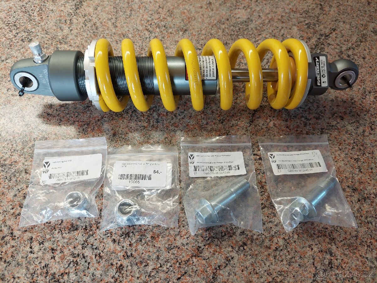 Tlumič YCF zadní 310mm