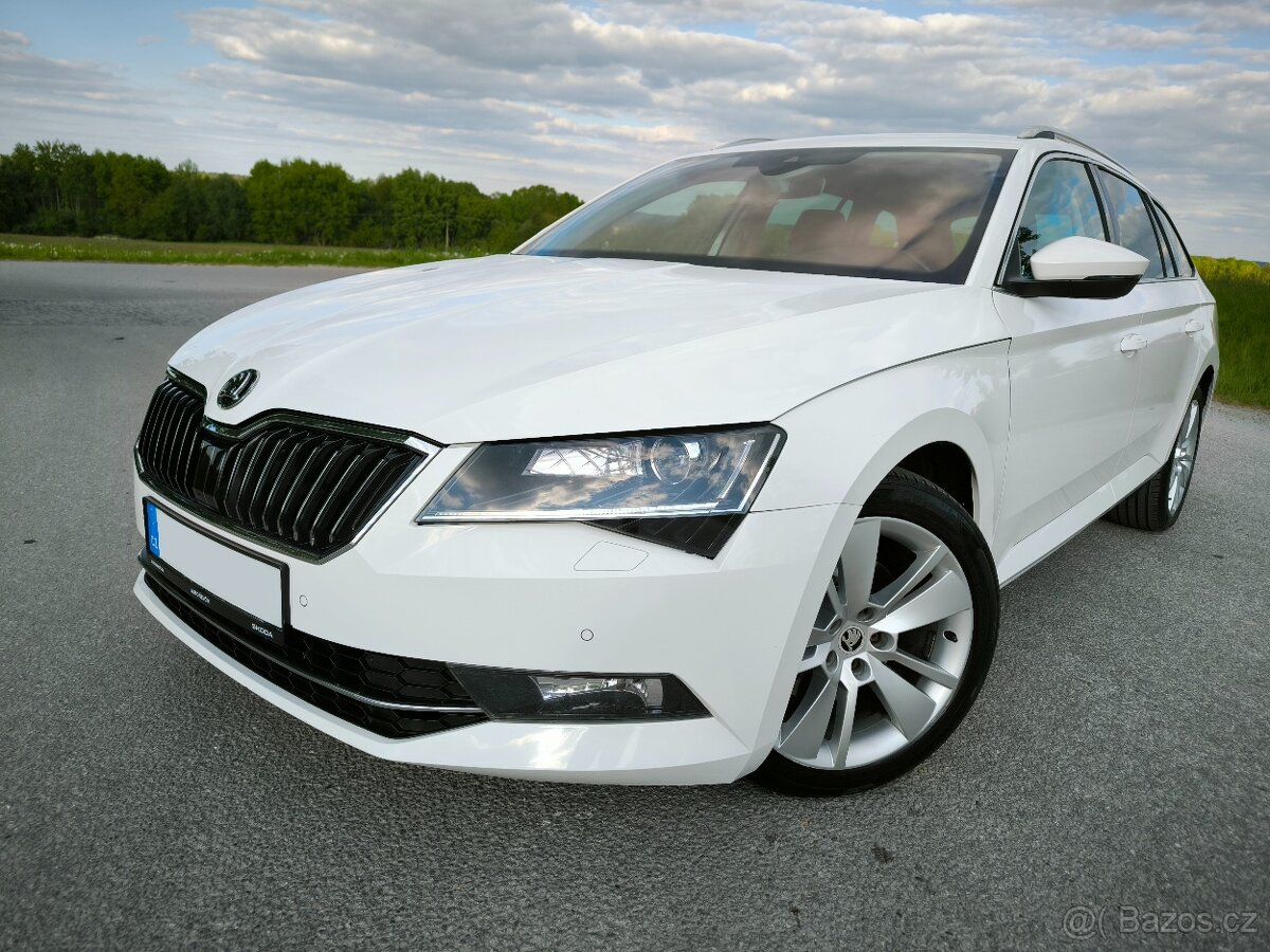 ŠKODA SUPERB COMBI 2.0 TDI 110kw, DSG, 1. MAJITEL, PŮVOD ČR