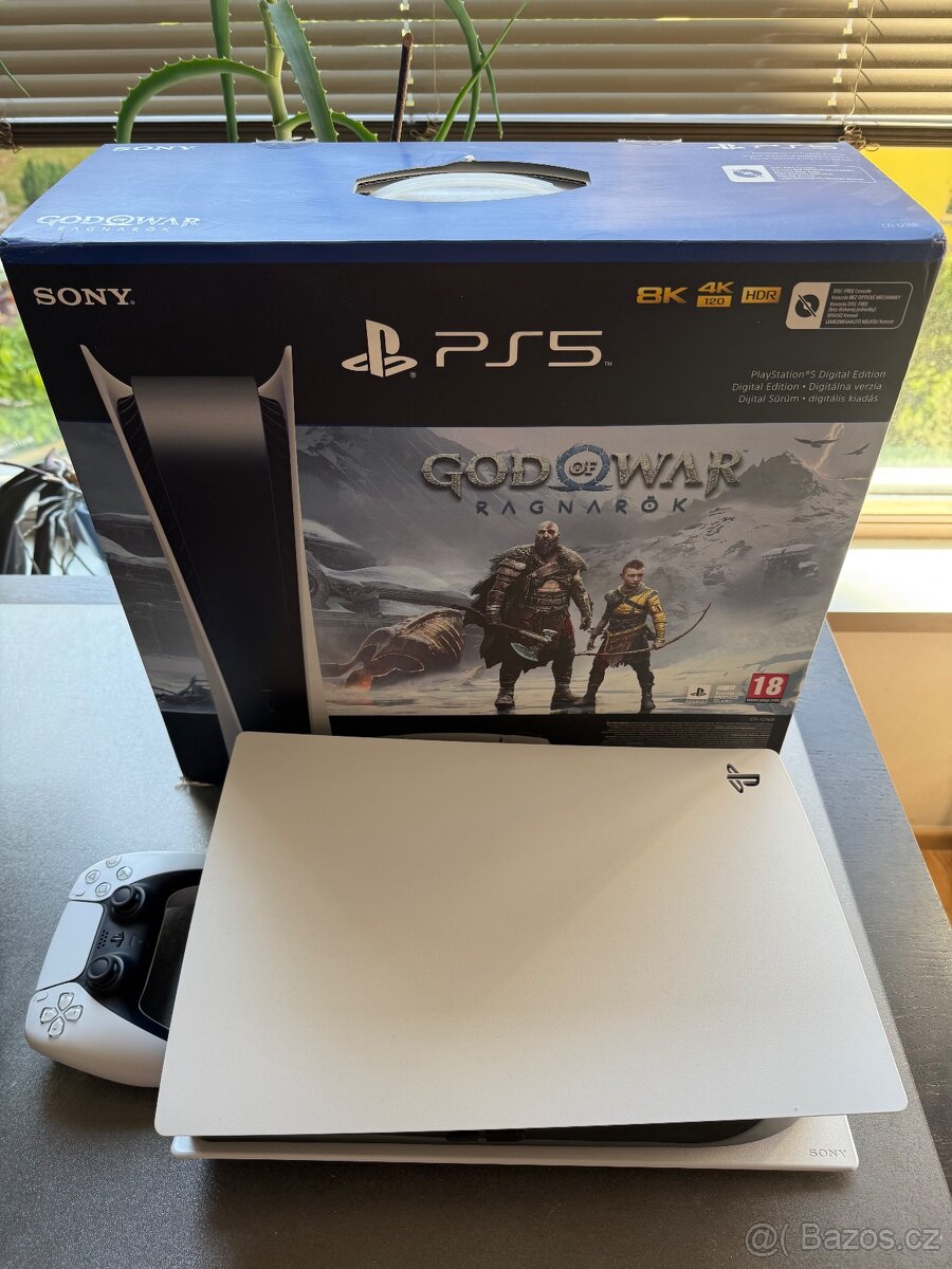 PLAYSTATION 5 DIGITAL EDITION v záruce.