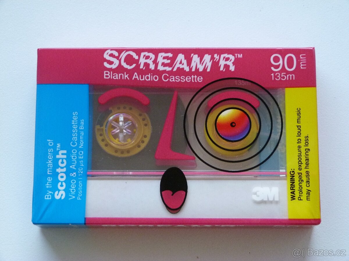 audio kazeta SCOTCH SCREAMER 90