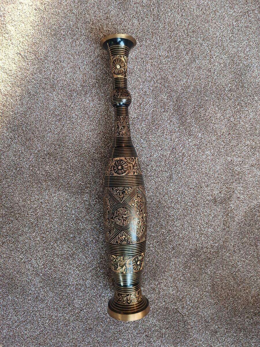 Mosazná váza 60cm