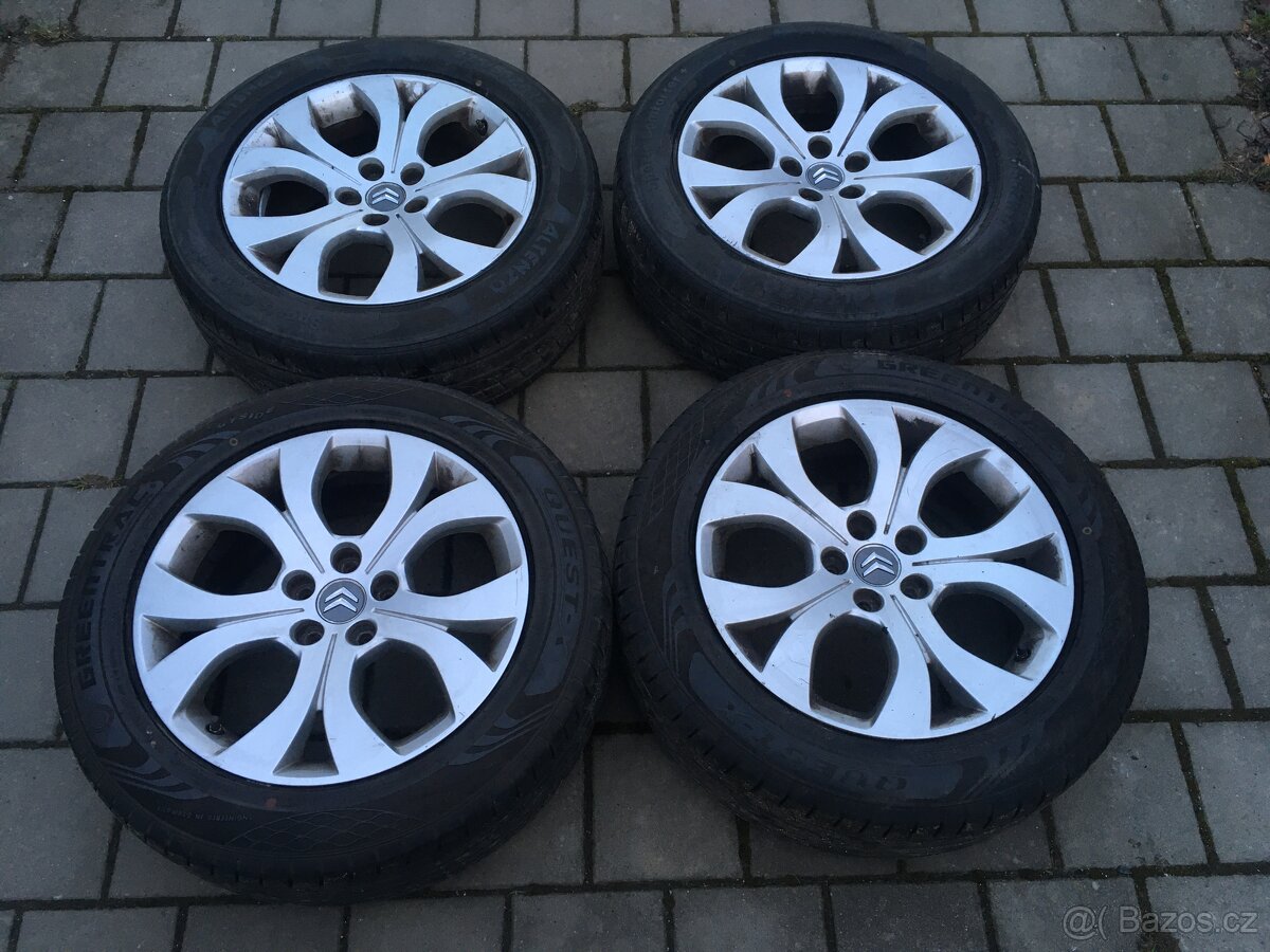 Letní sada Citroen C5 III 5x108 17" Baltique