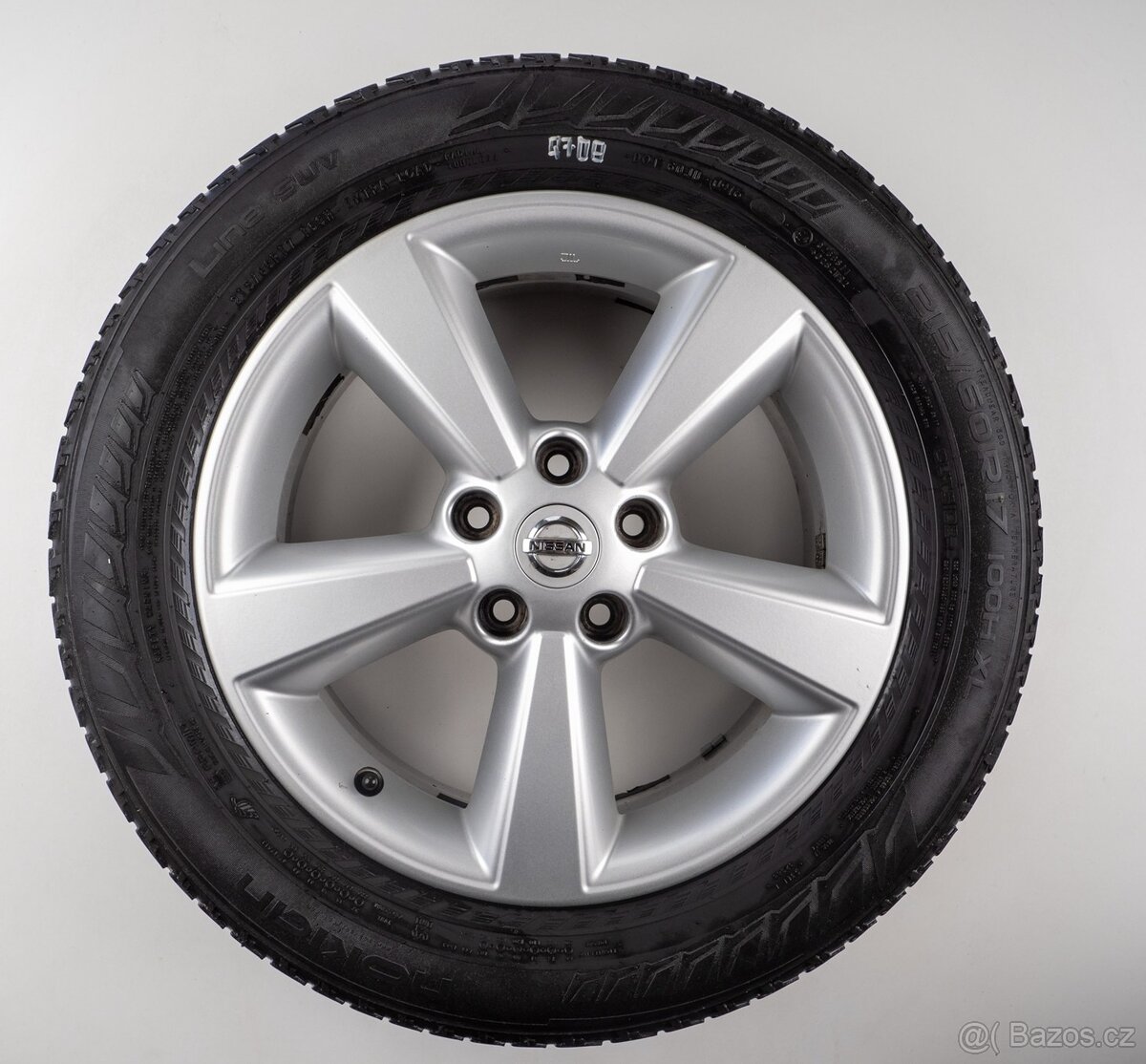 Nissan Qashqai - Originání 17" alu kola - Letní pneu