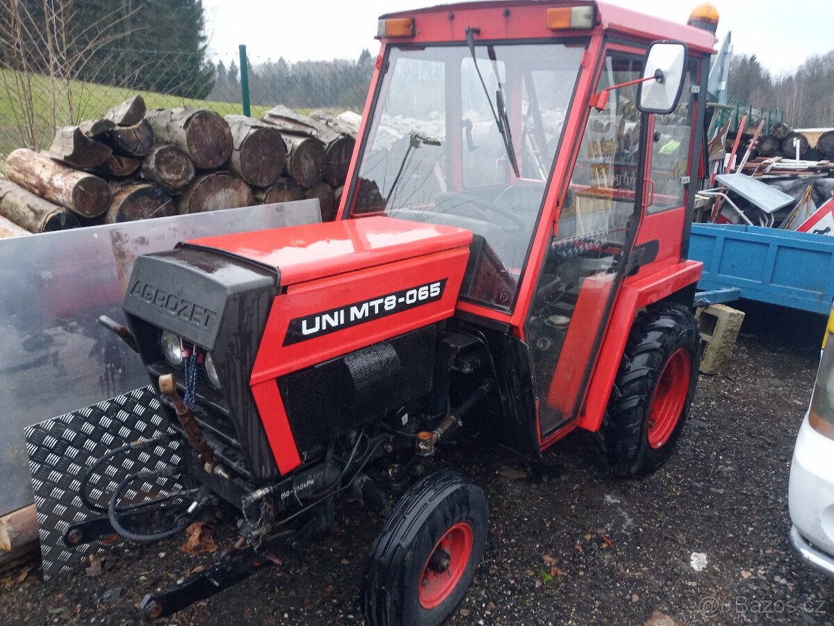 Prodám malotraktor Agrozet MT8 065 s příslušenstvím