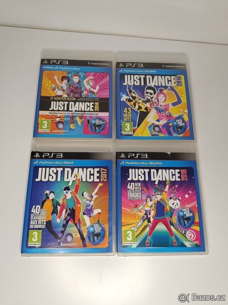 Just Dance hry na PS3 / PlayStation 3