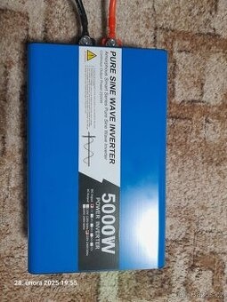 Prodám nový sinusový měnič napětí 12-230V 2500-5000W