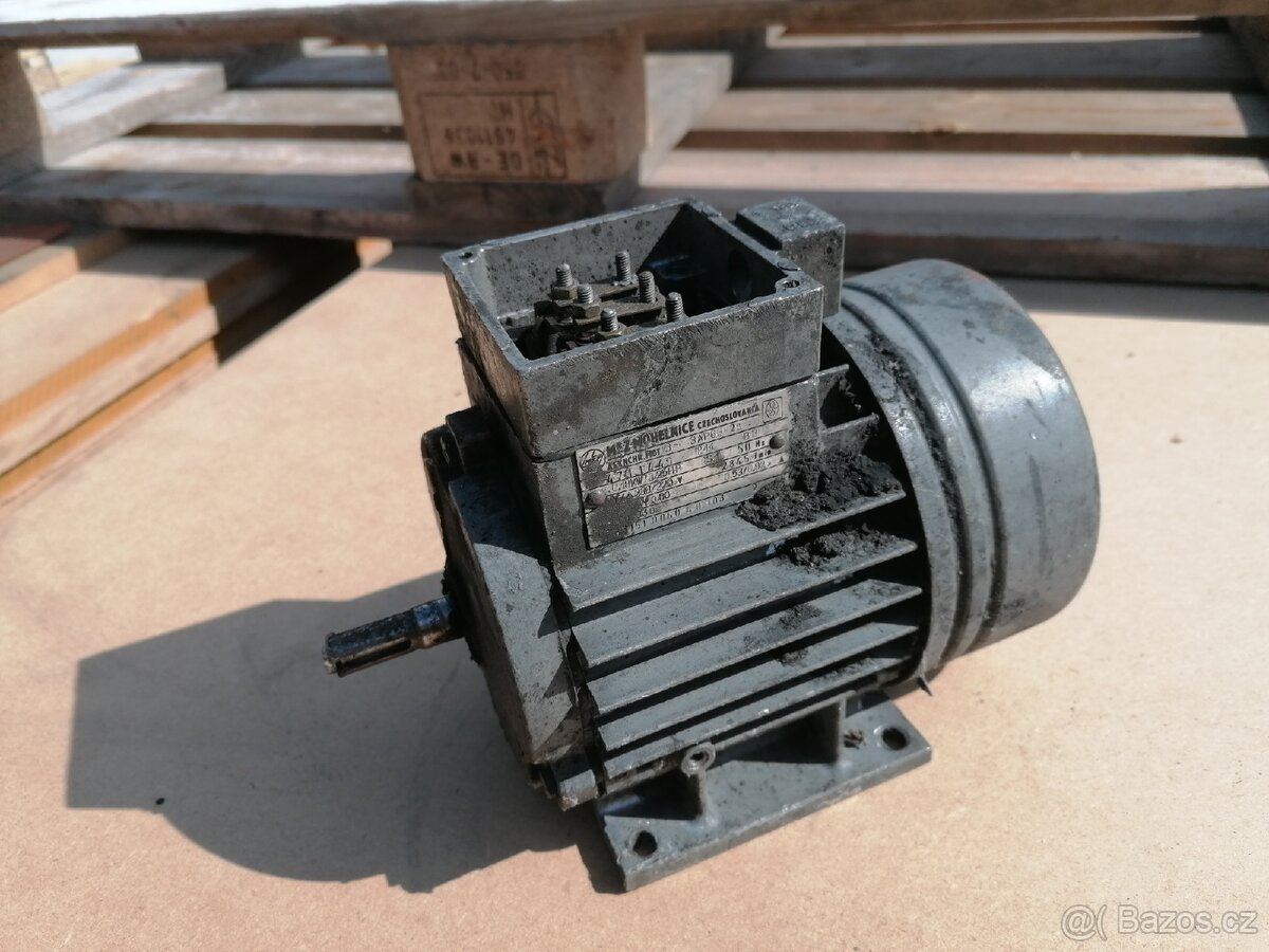 5x elektromotor MEZ Mohelnice