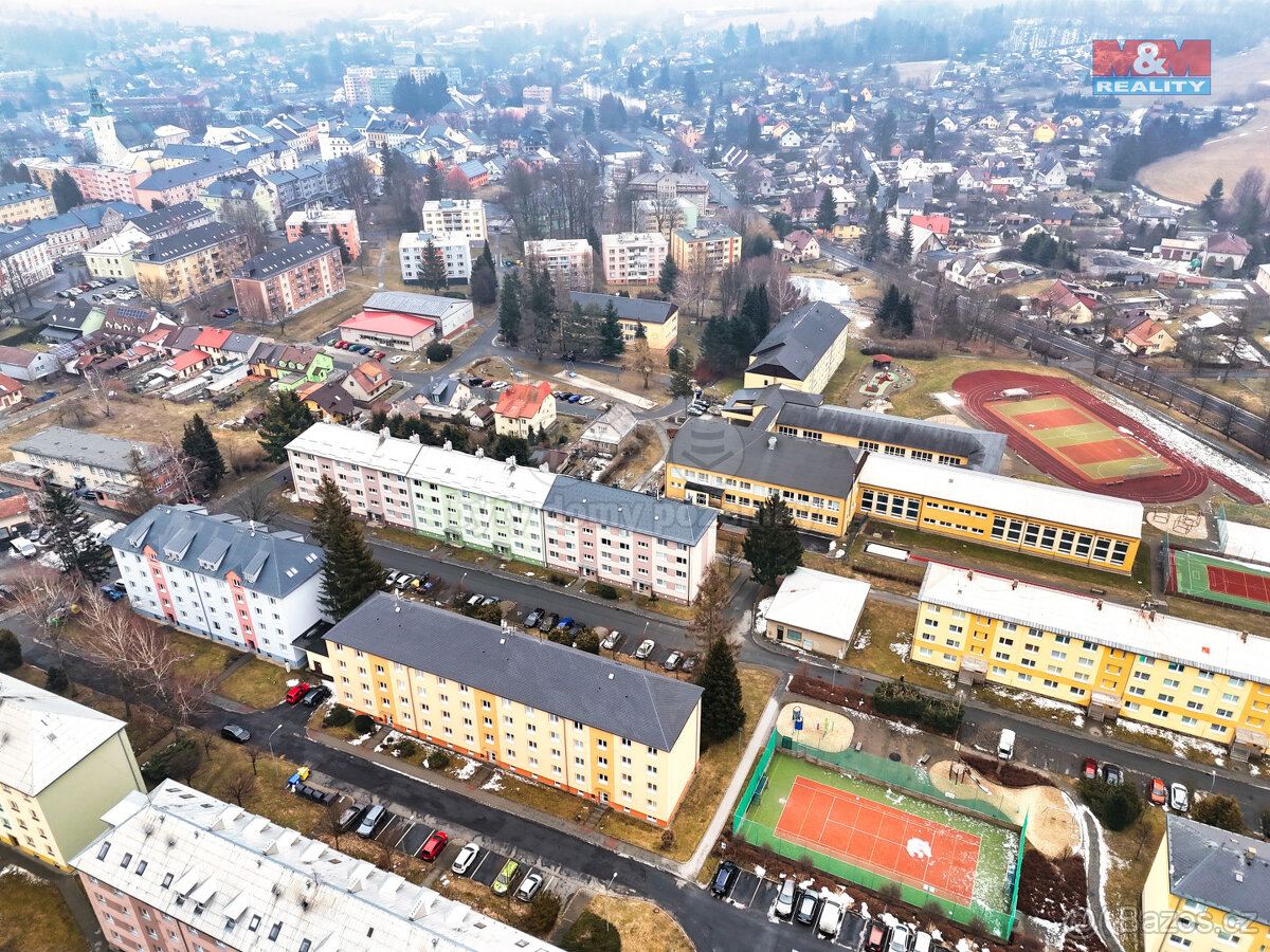 Prodej bytu 2+1, 57 m², Rýmařov, ul. Hornoměstská