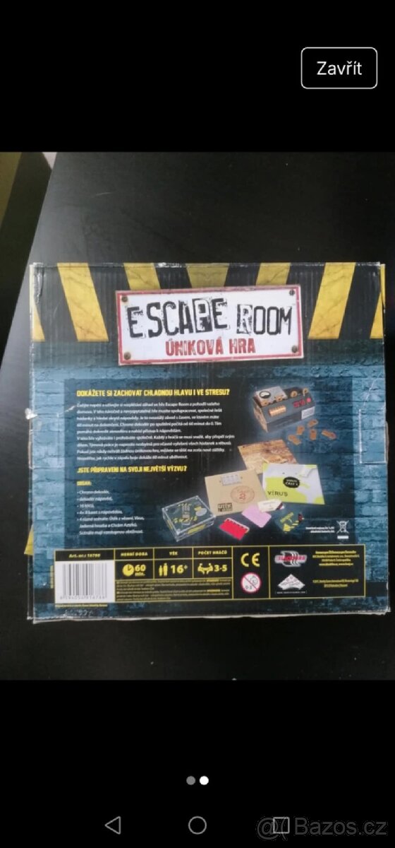 Úniková hra Escape room