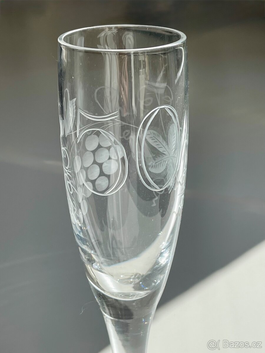 Sklenka k 50.narozeninám,jubilejní,výroční