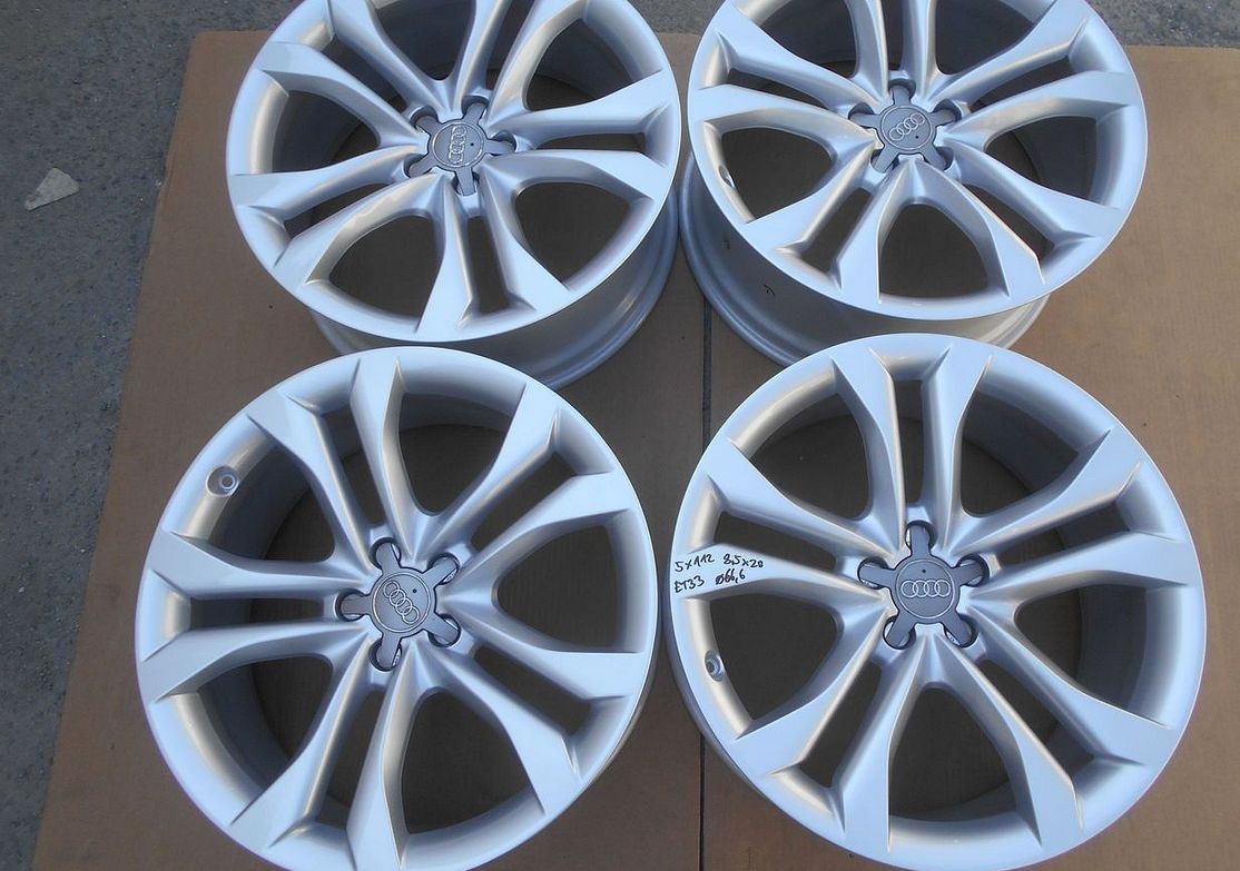 Alu disky originál Audi 20", 5x112, ET 33, šířka 8,5J