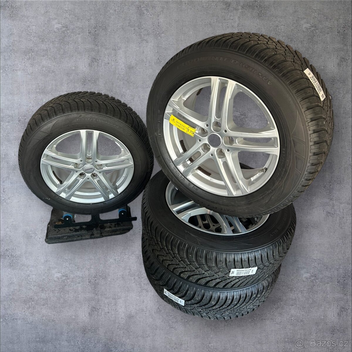 Alu kola Rial 5x114,3 + zimní 225/60r17