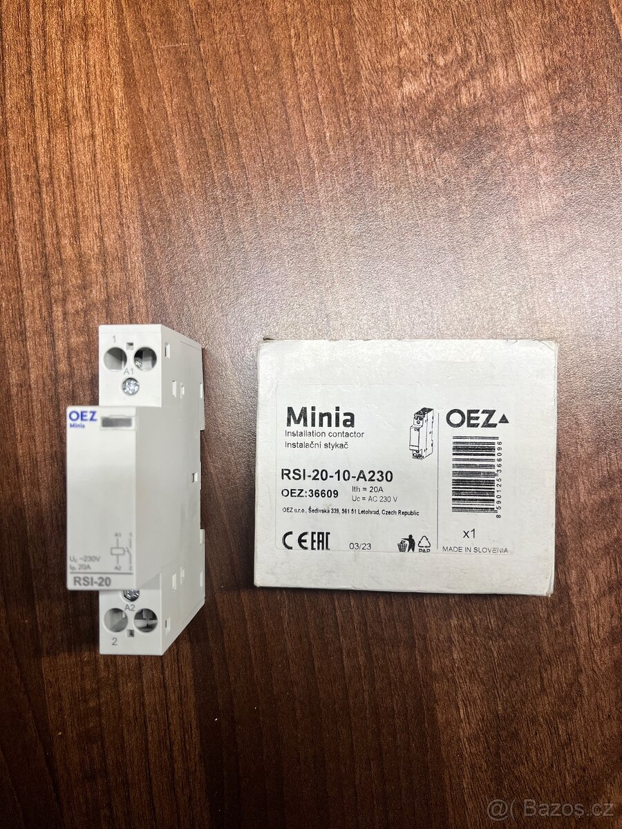 2x RSI-20-10-A230 Instalační stykač (nový)