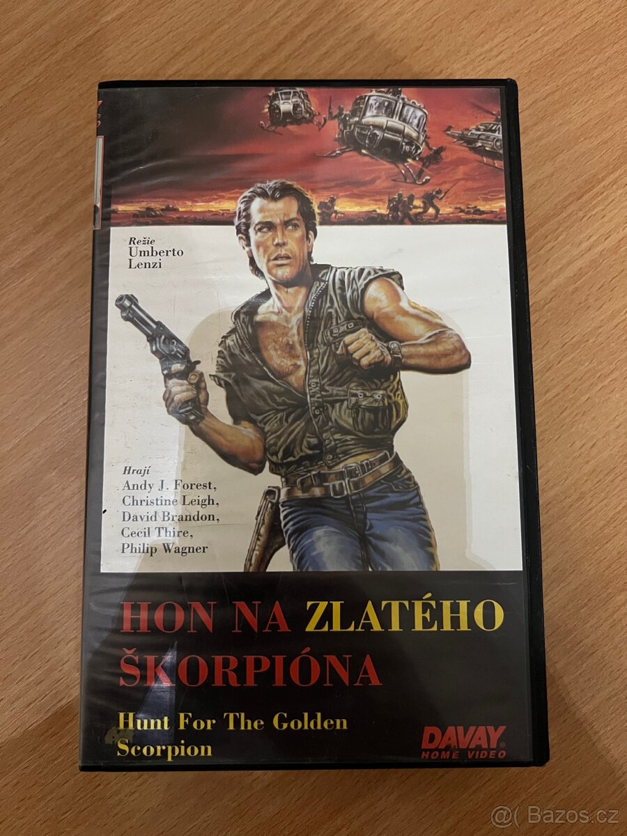 Hon na zlatého škorpiona - VHS
