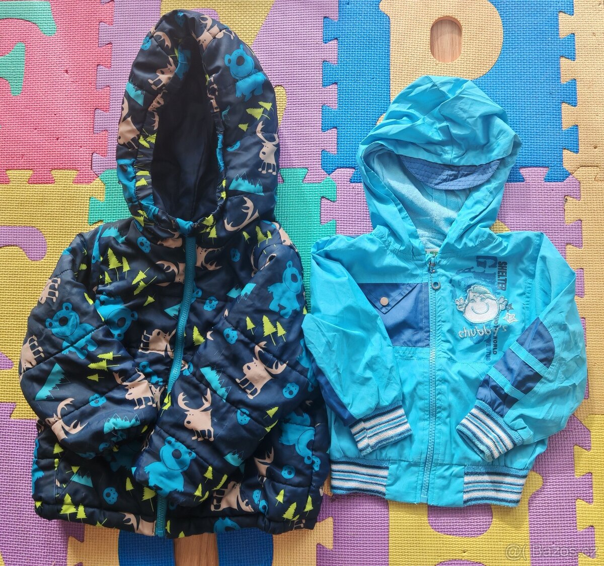 Jarní podzimní zimní bunda 92 18- 24 měsíců