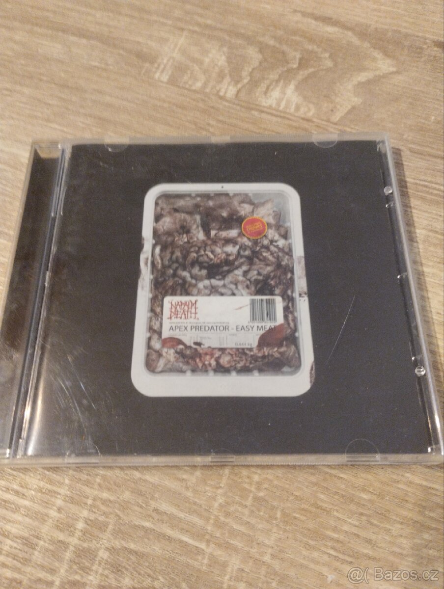 CD NAPALM DEATH-APEX PREDATOR-EASY MEAT